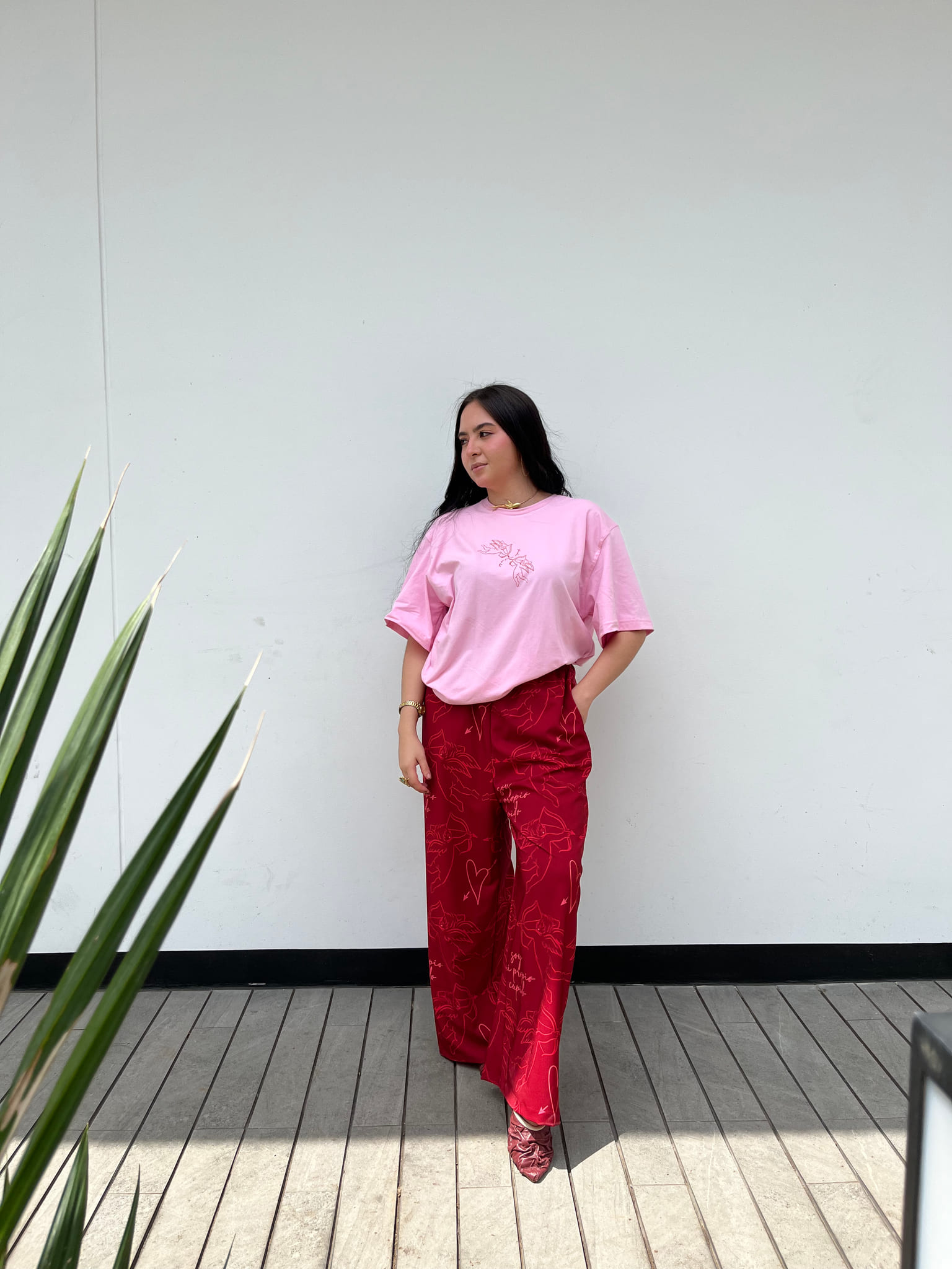 Camiseta cupido rosa, foto 1 de 5